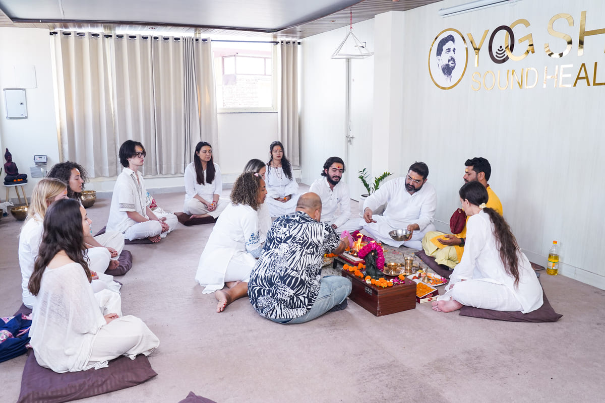 why choose yogshri healing for sound healing course in rishikesh